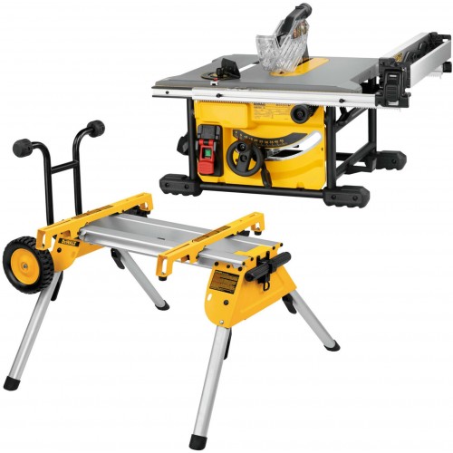 DeWALT DWE7485RS Stolová okružná píla (1850W/210mm) + stojan DE7400