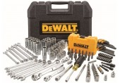 DeWALT DWMT73802-1 142dílná sada s račňou 1/4" a 3/8"