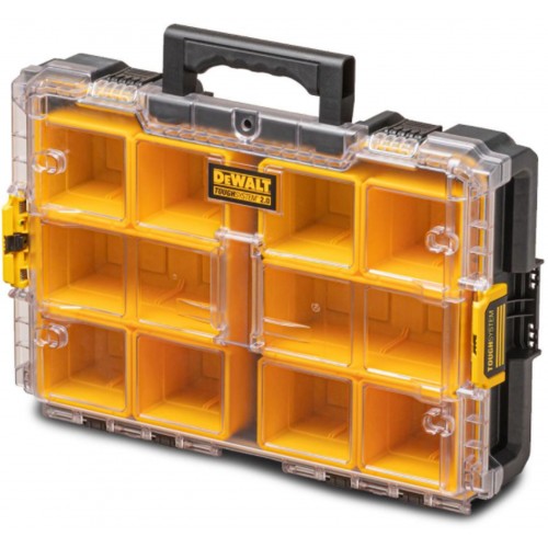 DeWALT DWST83394-1 ToughSystem 2.0 s priehľadným vekom s 10 košíčkami