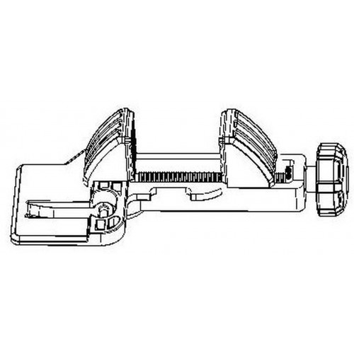 DeWALT Originál Náhradná svorka k uchyteniu prijímača laserov N090731