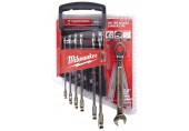 Milwaukee 4932464993 Sada kombinovaných račňových metrických kľúčov max bite (7 ks