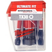 Milwaukee Shockwave Skrutkovacie bity TX30 50 mm- 10 ks 4932471574