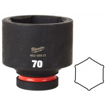 Milwaukee nástrčný kľúč Shockwave 1" Hex 70mm 4932480423