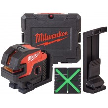 Milwaukee M12 CLL4P-0C Krížový líniový laser so 4 bodmi, bez aku, kufor 4933479202