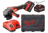 Milwaukee M18 FHSAG125XB2-802X Aku uhlová brúska 125mm (18V/2x 8,0Ah/HD BOX) 4933493416