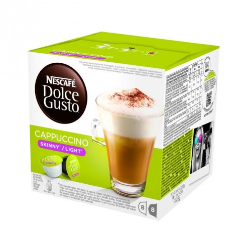 Kapsule NESCAFÉ CAPPUCCINO SKINNY LIGHT 16 ks k Dolce Gusto Kapsule NESCAFÉ CAPPUCCINO SKINNY LIGHT 16 ks k Dolce Gusto