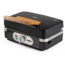 DOMO Sendvičovač - Gril - Vaflovač - 3v1, (1100W), čierny DO9278C