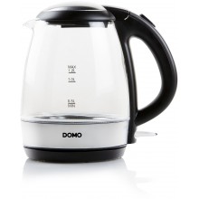 DOMO Rýchlovarná kanvica sklenená (1,2l / 2200W) DO9218WK