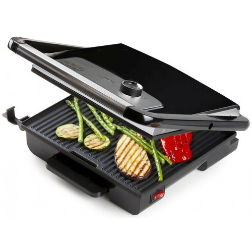 DOMO Cool Touch Kontaktný gril panini 2000W, čierny DO9245G