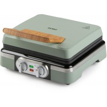 DOMO Vaflovač 4×7 s termostatom a časovačom – zelený DO9279W