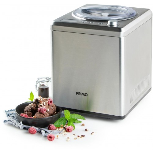 PRIMO Zmrzlinovač s kompresorom - nerezový 2l/180W PR408IM PRIMO Zmrzlinovač s kompresorom - nerezový 2l/180W PR408IM