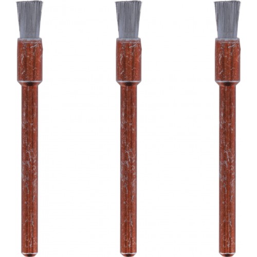 DREMEL Kartáč z nehrdzavejúcej ocele priamy 3,2 mm, 3 ks 26150532JA DREMEL Kartáč z nehrdzavejúcej ocele priamy 3,2 mm, 3 ks 26150532JA