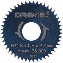 DREMEL Pílový kotúč na pozdĺžne aj priečne rezy 31,8 mm 2 ks 26150546JB