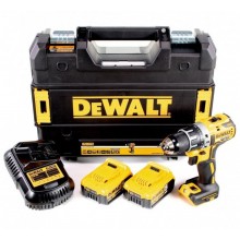 DeWALT DCD791P2 Aku bezuhlíková vŕtačka (70Nm/18V/2x5,0Ah) kufor Tstak