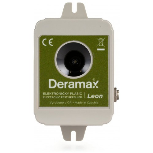 Deramax-Leon Ultrazvukový odpudzovač - plašič divokej zveri 0230 Deramax-Leon Ultrazvukový odpudzovač - plašič divokej zveri 0230