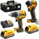 DeWALT DCK2051E2T Aku súprava náradia (DCD800+DCF850+18v/2x1,7Ah PowerStack) Tstak