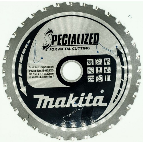 Makita E-02923 pílový kotúč 150x20mm TCT 32Z kov