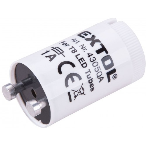 EXTOL LIGHT "štartér" náhradná pre LED žiarivky, 25ks 43050 EXTOL LIGHT "štartér" náhradná pre LED žiarivky, 25ks 43050
