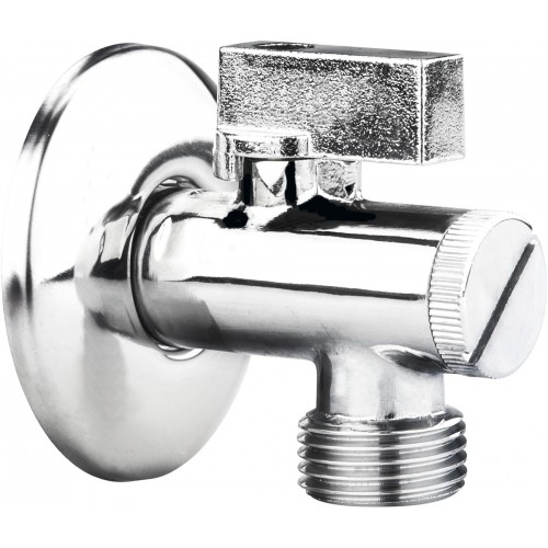 BALLETTO ventil rohový s filtrom a kovovou pákou, 1/2"-1/2" 81153