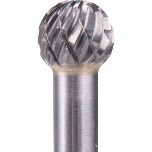 EXTOL INDUSTRIAL fréza karbidová,guľová,pr.10mm/stopka 6mm,sek stredná(double-cut) 8703734