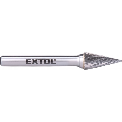 EXTOL INDUSTRIAL fréza karbidová, kónická-ihlan, pr.10x20mm / stopka 6mm 8703794 EXTOL INDUSTRIAL fréza karbidová, kónická-ihlan, pr.10x20mm / stopka 6mm 8703794