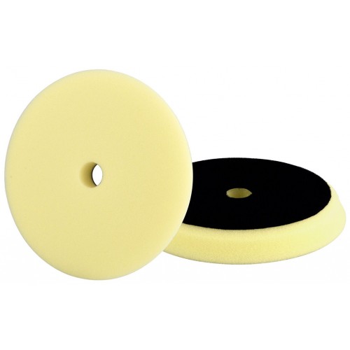 EXTOL PREMIUM kotúč leštiace penový,orbitálne,T80,žltý,150x25mm,suchý zips 127mm 8804548