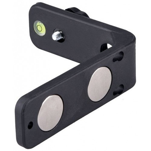 EXTOL CRAFT držiak L-typ magnetický na laser / kameru, 1/4 "skrutku 92323