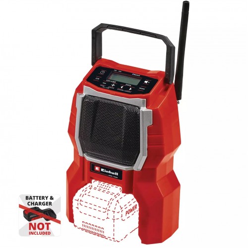 Einhell TC-RA 18 Li BT - Solo Akumulátorové rádio 3408017 Einhell TC-RA 18 Li BT - Solo Akumulátorové rádio 3408017