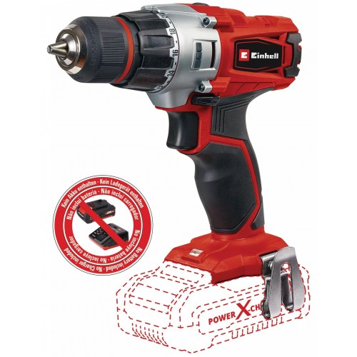 Einhell TE-CD 18/2 Li-Solo Aku vrtací šroubovák 4513833 Einhell TE-CD 18/2 Li-Solo Aku vrtací šroubovák 4513833
