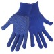 EXTOL CRAFT rukavice z polyesteru s PVC terčíkmi na dlani, veľkosť 8 "99713