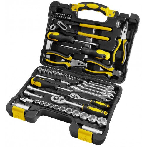 FIELDMANN FDG 5003-65R Sada náradia 1/4“ a 3/8“, 65 ks 50001387 FIELDMANN FDG 5003-65R Sada náradia 1/4“ a 3/8“, 65 ks 50001387