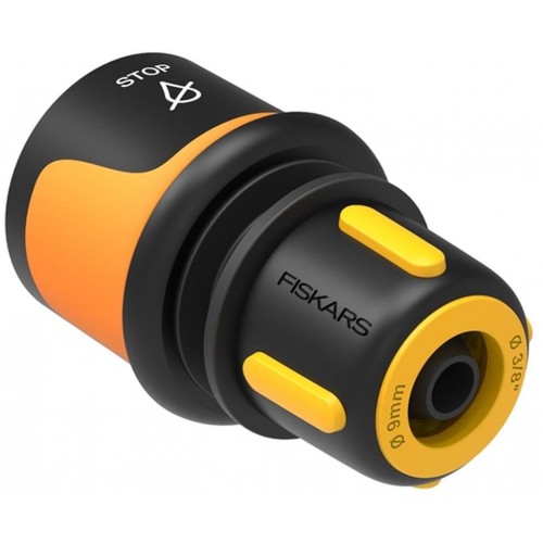 Fiskars Comfort Rýchlospojka hadice STOP 9 mm (3/8 ") 1027078 Fiskars Comfort Rýchlospojka hadice STOP 9 mm (3/8 ") 1027078