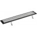 FLOW 87 nerezový kanálik s krycím roštom, do priestoru 870x150mm