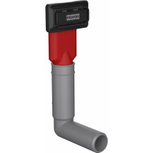 Franke Colorline skrytý prepad -matná čierna, hranatý 112.0734.738