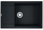 Franke Maris MRG 611-78 BB, 780 x 500 mm, fragranitový drez, matná čierna 114.0637.575