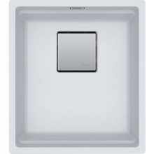 Franke Kubus 2 KNG 110-37, 410x460 mm, fragranitový drez, Biela ľad 125.0672.041