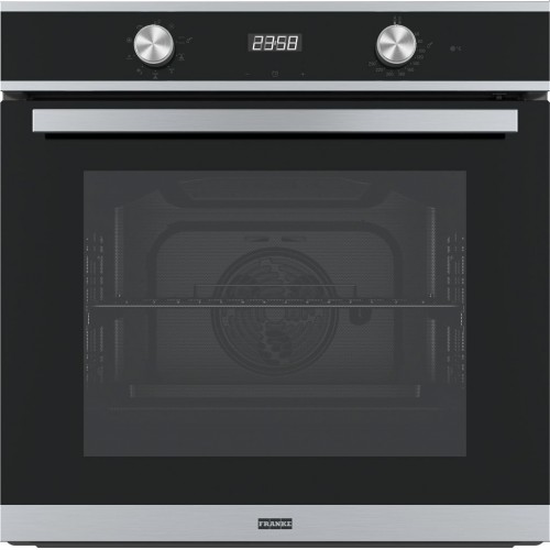 Franke Smart FSM 86 H XS Vstavaná rúra, Čierne sklo/Nerez 116.0605.990
