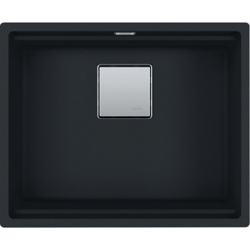 Franke Kubus 2 KNG 110-52, 560x460 mm, Fragranitový dřez, Matná černá 125.0670.898