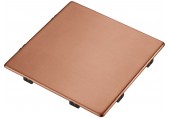 Franke Krytka ventilu hranatá, Celonerez, Medená 112.0717.420
