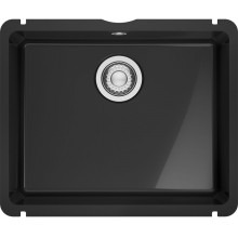 Franke Glacier KXK 110-51, 545x454 mm, Keramický drez, Onyx 126.0735.186