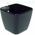 Samozavlažovací kvetináč G21 Cube maxi černý 45cm 639242