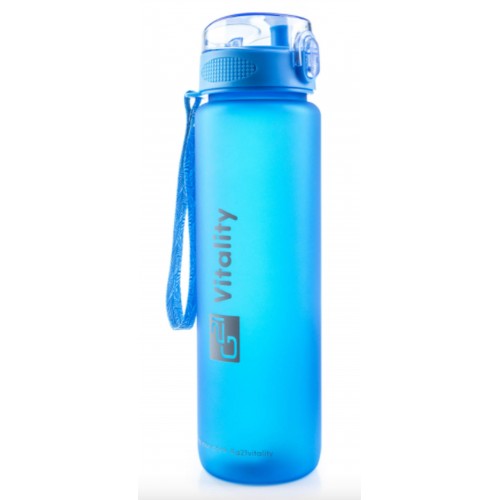 G21 Fľaša na pitie, 1000 ml, modrá-zamrznutá 60022228