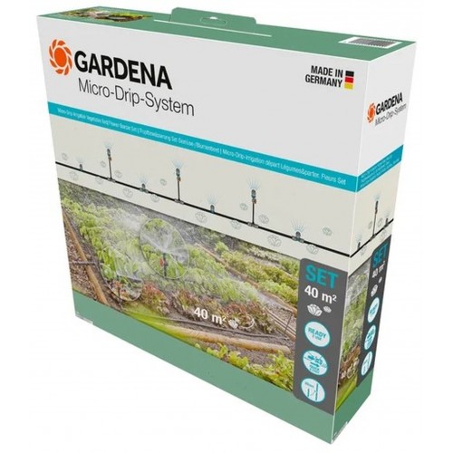 Gardena Micro-Drip-System štartovací set pre záhony/okraje 40 m2 13450-20 Gardena Micro-Drip-System štartovací set pre záhony/okraje 40 m2 13450-20