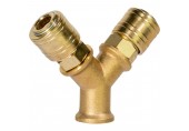 GÜDE Rozdeľovač vzduchu dvojitý 3/8" IG 41136