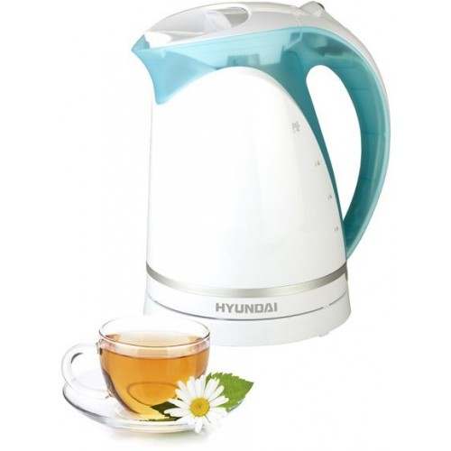 HYUNDAI VK 608 G Rýchlovarná kanvica, bielo-zelená HYUNDAI VK 608 G Rýchlovarná kanvica, bielo-zelená