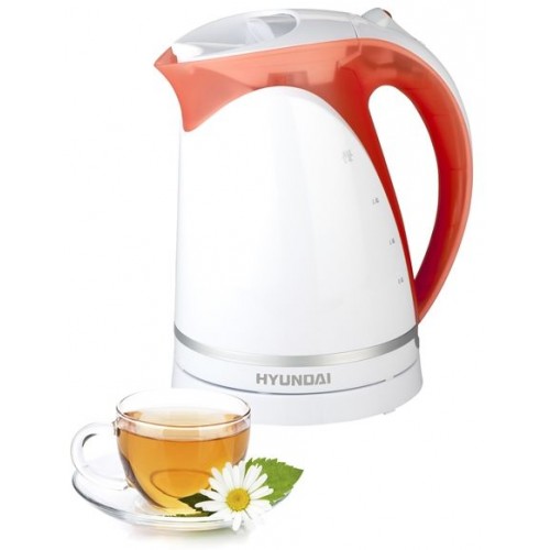 HYUNDAI VK 608 O Rýchlovarná kanvica, bielo-oranžová HYUNDAI VK 608 O Rýchlovarná kanvica, bielo-oranžová