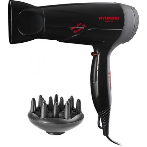 HYUNDAI HD 200I BL Sušič vlasov s ionizáciou, čierny HYUNDAI HD 200I BL Sušič vlasov s ionizáciou, čierny