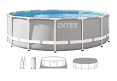 INTEX PRISM FRAME Okrúhly bazén 427 × 107 cm s kartušovou filtráciou 220–240V 26720NP