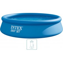 INTEX Easy Set Pool Bazén 366 x 76 cm s kartušovou filtráciou 28132GN