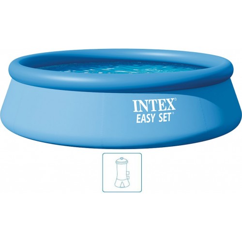 INTEX Easy Set Pool Bazén 396 x 84 cm s kartušovou filtráciou 28142GN
